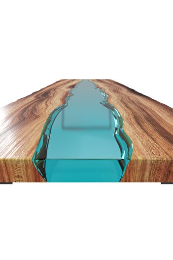 POWER TIME EPOXY 15 Kg Wood Epoxy Quatro Maxi/ Kalın Döküm Ultra Şeffaf Epoksi Reçine Sehpa, Masa Için (YENİ)