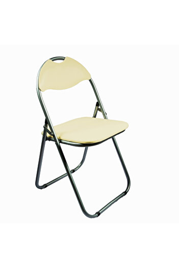 UnicSpot Cordoba folding chair, beige, 38.5x43x79 cm
