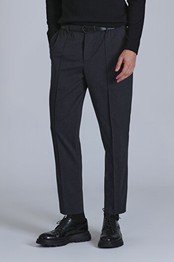 Lufian Antoni Spor Erkek Chino Pantolon Slim Fit Antrasit