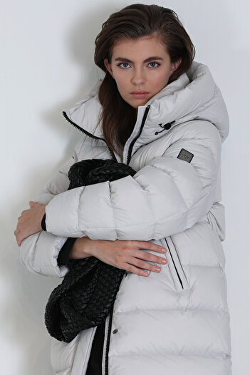 Lufian Olivia Goose down Women's Coat Stone