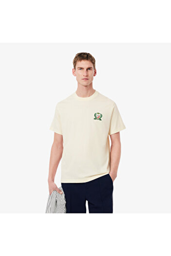 Lacoste French Made Embroidered Badge T-shirt - TH0027-00-XFJ