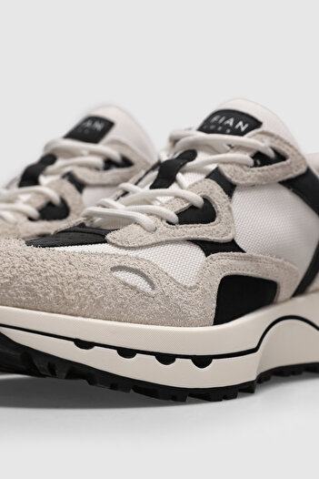 Lufian Graham Erkek Sneaker Ayakkabı Taş