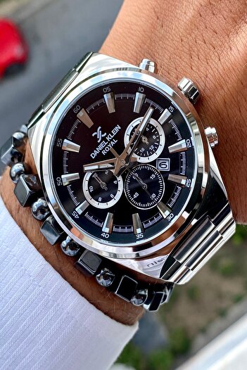 Daniel Klein Brand Relaxed Cut Wristwatch