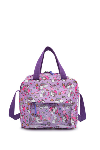 Crambler Unicorn Thermal Lunch Bag, Girls & Boys Kawaii Style Insulated Lunch Bag