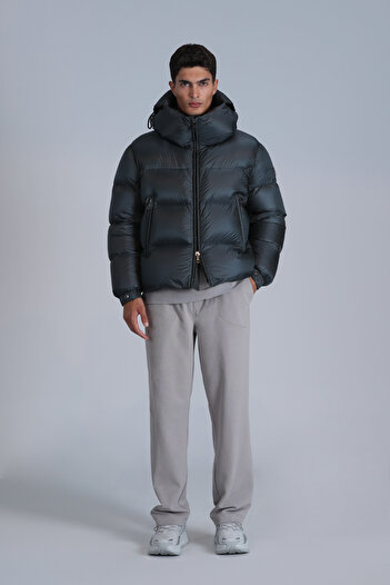 Lufian Jadon goose down men's jacket green