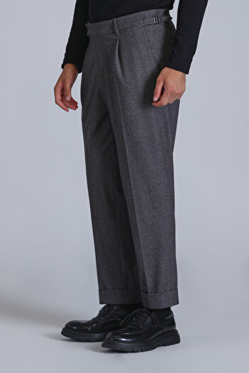 Lufian Stell Spor Erkek Chino Pantolon Slim Fit Gri