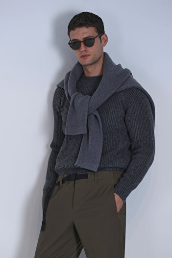Lufian Terra Men's Anthracite Sweater