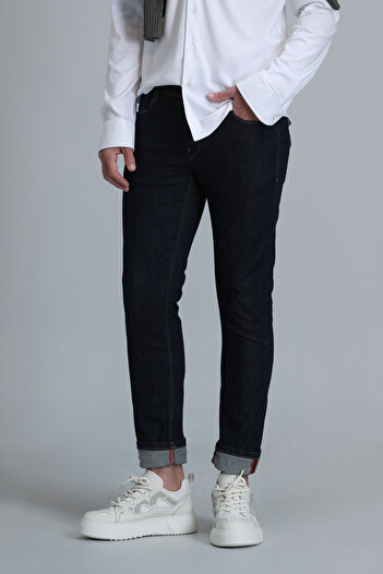 Lufian Jack Smart Jean Men's Trousers Slim Fit Blue