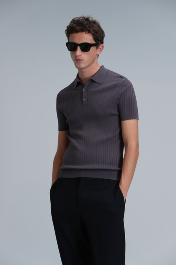 Lufian Eze Men's Sweater Plum