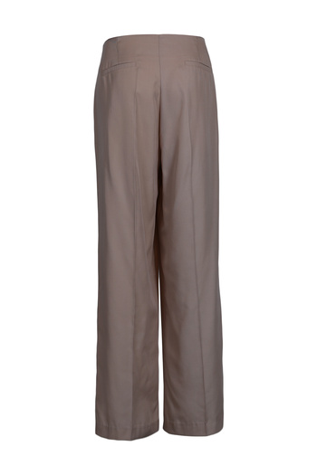 Lufian Beige Colored Villa Women's Trousers