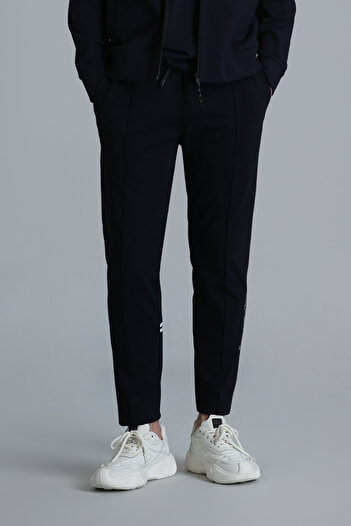 Lufian Ανδρικό αθλητικό παντελόνι Mode Navy Blue