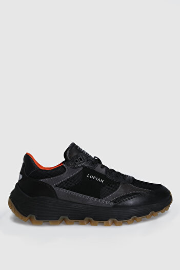 Lufian Black Justin Sneaker - Comfortable and Stylish
