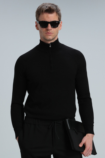 Lufian Face Men's Sweater Black