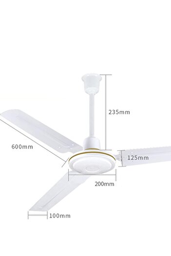 Micro Plus 75W Three-Blade Ceiling Fan