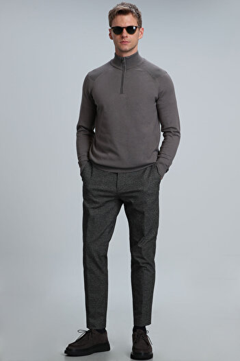 Lufian Face Men's Sweater Mink