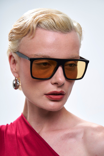 Bilge Karga Carpenter Black Nude Sunglasses