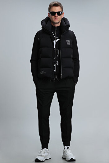 Lufian Andre Jogger Pants Slim Fit Black