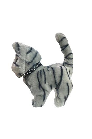 Sole Yürüyen, Sesli Hareketli Sevimli Peluş Kedi - Sweet CAT