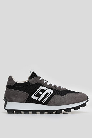 Lufian Arthur Black Men's Leather Sneakers