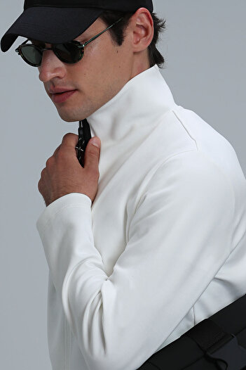 Lufian Ανδρικό φούτερ Earl Off White
