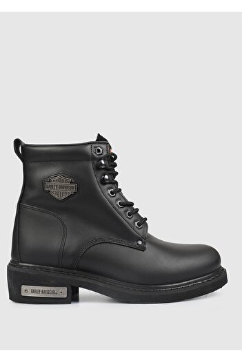 Harley Davidson Чорні чоловічі шкіряні черевики Gibson 025M100109