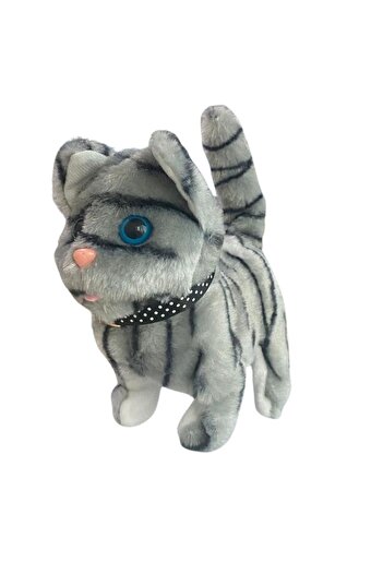 Sole Yürüyen, Sesli Hareketli Sevimli Peluş Kedi - Sweet CAT
