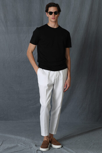 Lufian Pablo Modern Graphic T-Shirt Black