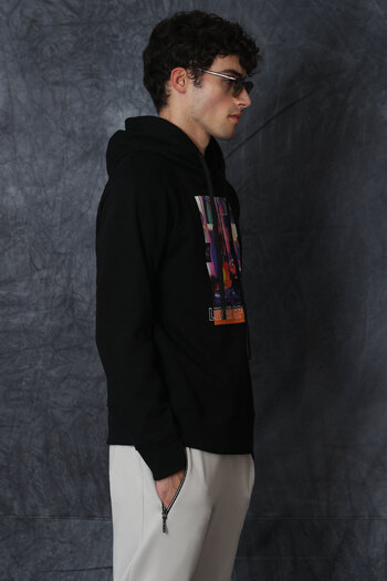 Lufian General Erkek Sweatshirt Siyah