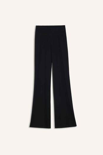 DeFacto Coool Flare Fit Elastic Waist Spanish Leg Rib Pants E0628Ax25Sp