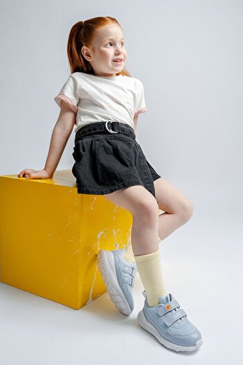 mnpc Girl's Blue Casual Sneakers