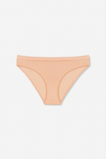LİBELLA İÇ GİYİM Women's Cotton Lycra Bikini Panties 7 Pack - Skin Color