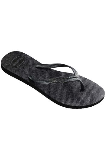Havaianas Fantasia Gloss Black Women's Slippers 0006
