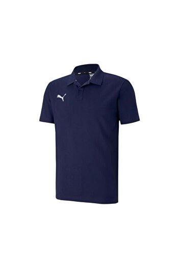Puma Team Goal 23 Casuals Men's Navy Blue Classic Collar Polo T-Shirt