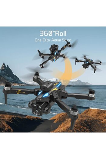 Aırstorr C10S 4k FPV Kameralı Fırçasız Motor Katlanabilir Drone Yükseltme İrtifa Sabitleme Taşıma Çantasıyla