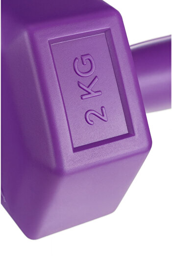 Cosfer 2 Kg x2 Adet Pvc Dambıl Dambıl Seti Altıgen Dambıl