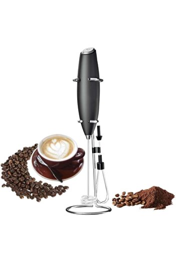 erorex Integrated Hand-Held Beverage Mixer Electric Coffee Foam Machine Stainless Steel Mixer Bracket,