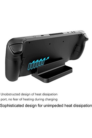 erorex Stand Base Valve Steam Deck Portable Desk Dock Nintendo Switch Compact Non Slip Holder Accessories