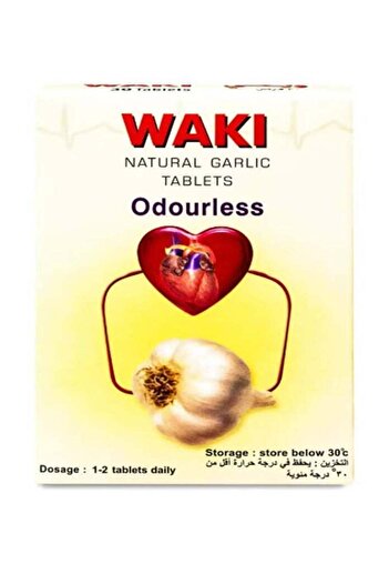 Eckhart Waki Odourless Garlic 30 Tablets