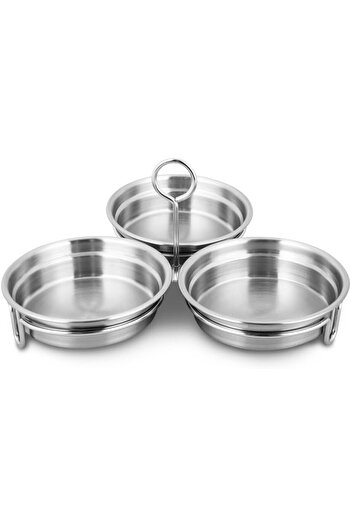 erorex Egg Steamer Mold, Silver, Set Of 3 Pieces, 9 Cm, 6932111300837