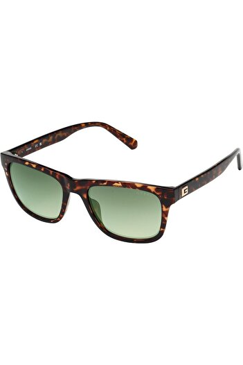 erorex Men's GU697152P Sunglasses Color: Dark Havana/Gradient Green Size: 55