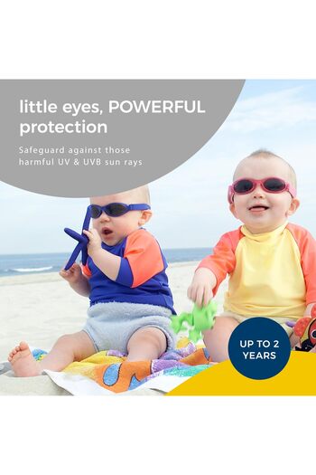 erorex Banz Baby Sunglasses 0 24 Months 100% Uv Eye Protection With Glare Reduction