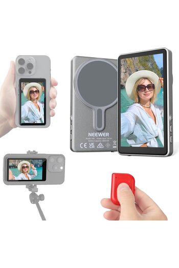 NEEWER BASICS 4" Vlog Selfie Monitor Screen for iPhone