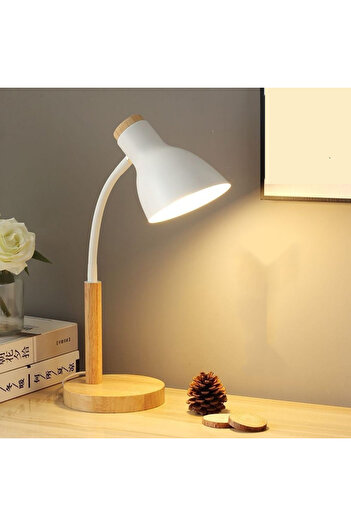 DEC14 Modern beige office lamp