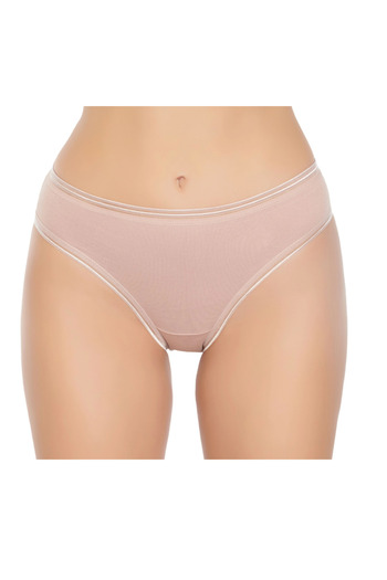 5.MEVSİM Silver Women's Bikini Panties 2-Piece Set (100% Cotton)