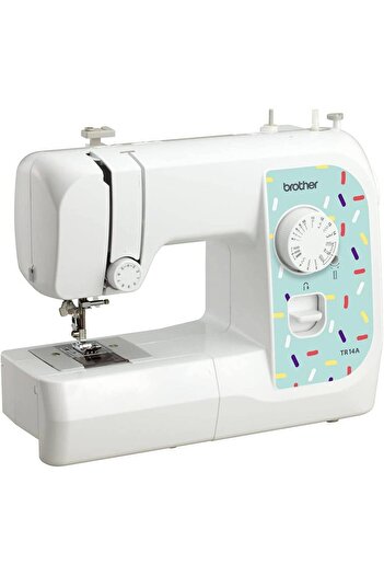 Brother Compact 14-Stitch Sewing Machine with LED Light, 4-Step Buttonhole, Horizontal Bobbin & Manu
