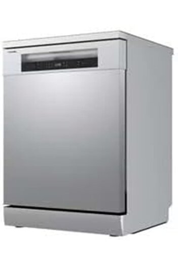 Generic Free Standing Dishwasher 14 Place Setting 6 Programs Silver 127 kW DW-14F5ME(S)-SA Silver