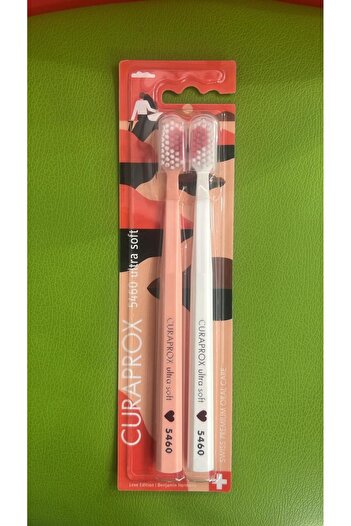 Curaprox CS 5460 Duo Love Edition 2025 Toothbrush Set OF 2 for Gentle Plaque Removal Limited Edition