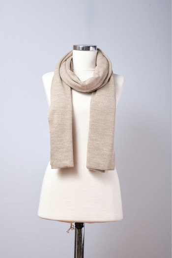 Sebir Moda Single Color Knitwear Mother-Child Set Scarf (40X180Cm and 30X140Cm)