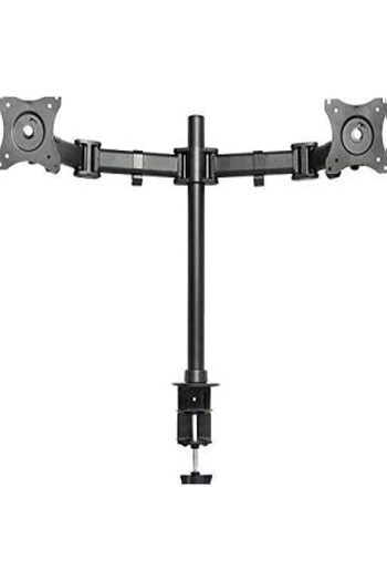 Generic New Fully Adjustable Dual Monitor with Desk Mount Stand for 2 LCDs Screens