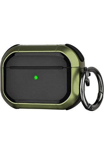 Generic New Case Compatible for Full-Body Rugged Military Grade Protective Cover for AirPods Pro